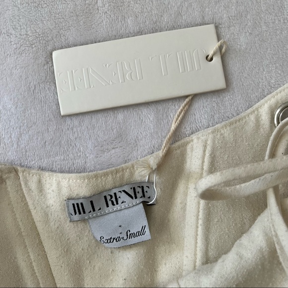 NWT Jill Renee Odette Raw Silk Jumpsuit - Picture 7 of 13